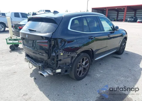 2023 BMW X3 Sdrive30I from USA, damaged, VIN 5UX43DP01P9N72284
